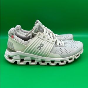 On Running Cloudswift Mesh Gray Athletic Sneakers Shoes women’s
